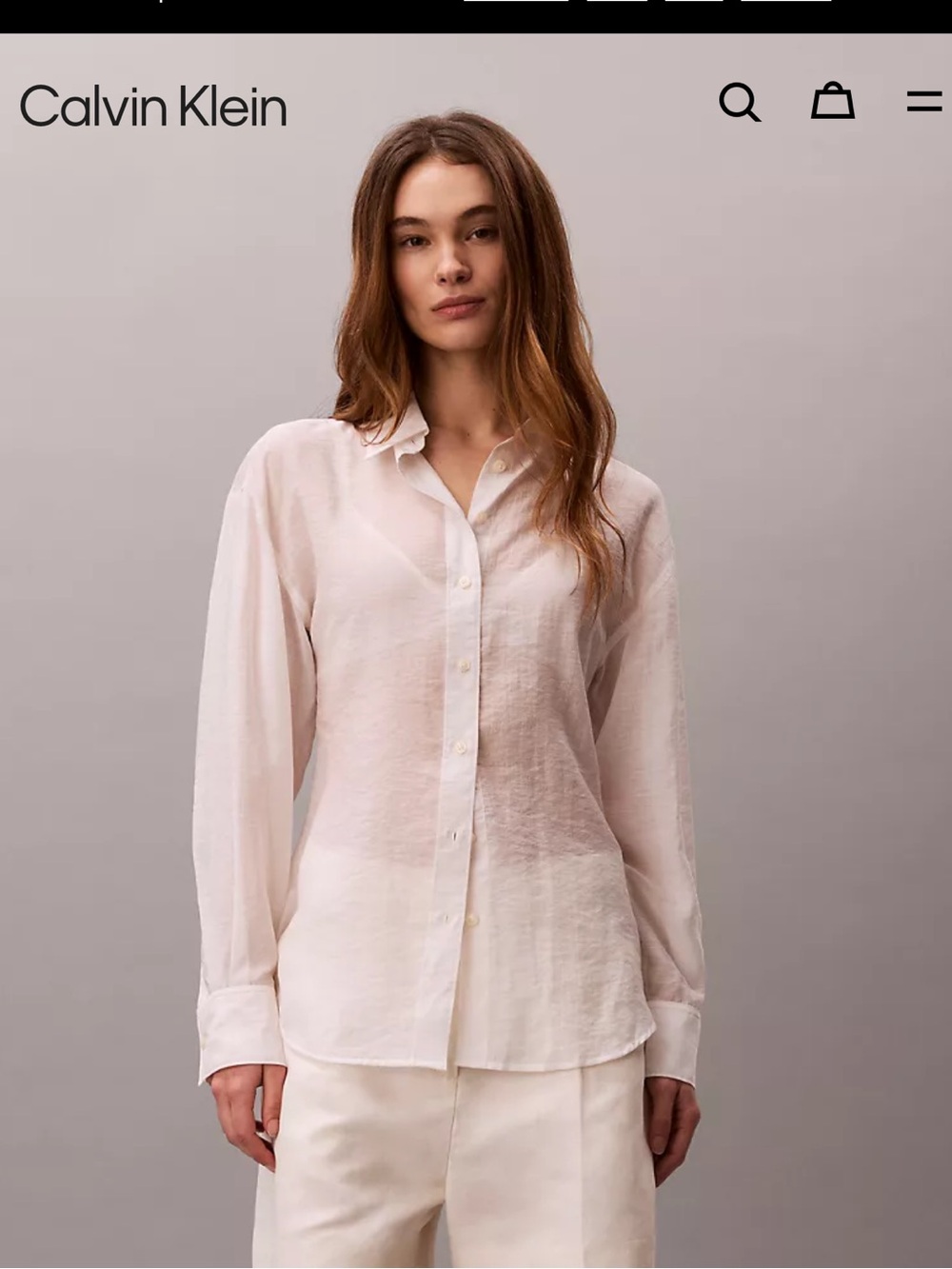 Voile Classic Button-down Shirt
